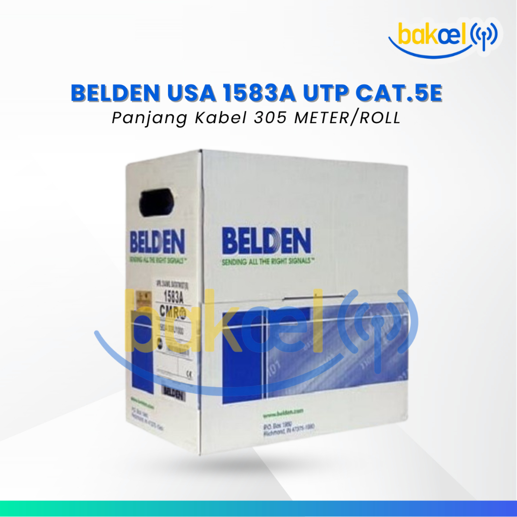 KABEL BELDEN USA 1583A Cable LAN UTP Cat. 5E - 305Meter cat 5e