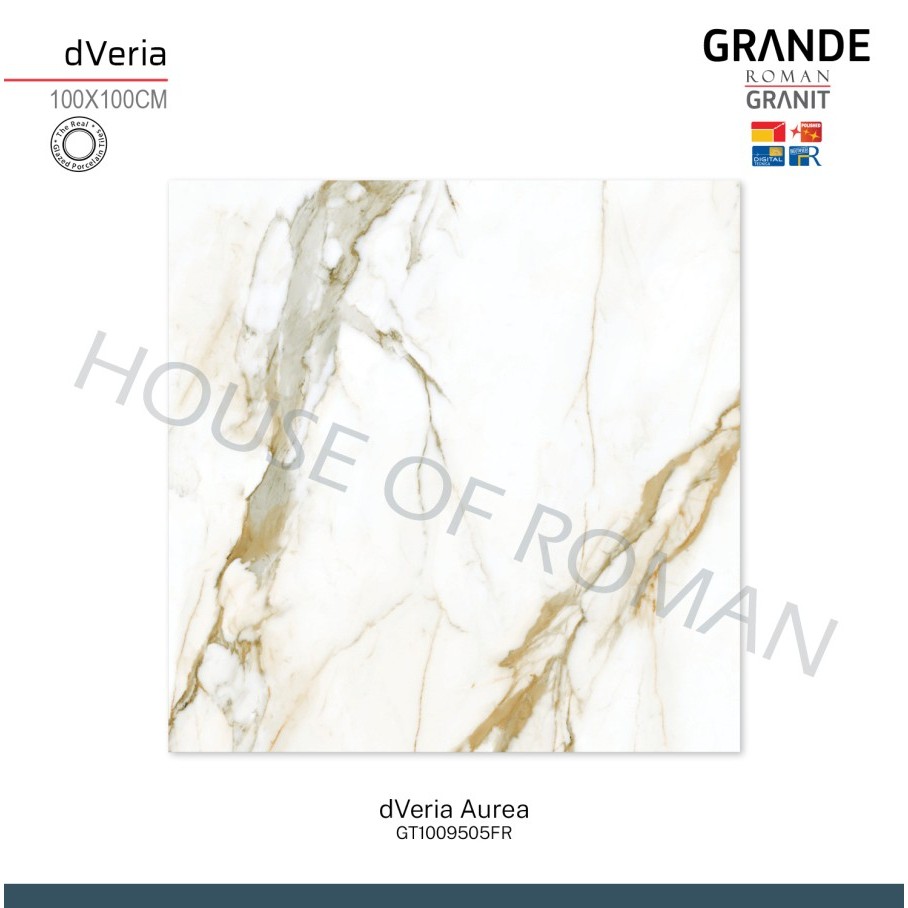 ROMAN GRANIT GRANDE dVeria Aurea 100x100 GT1009505FR ROMAN GRANIT