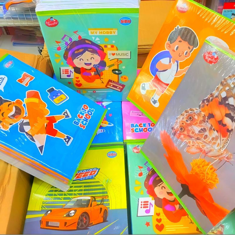 

Buku Tulis SIDU 58 Lembar – 1 Pcs Murah | Motif Random Tren Terbaru | Original SIDU & Terlaris