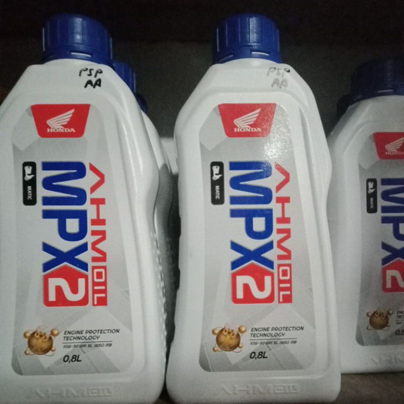 OLI MPX 2 ORIGINAL 0,8L / OLI MESIN MPX 2 / OLI AHM MPX 2.