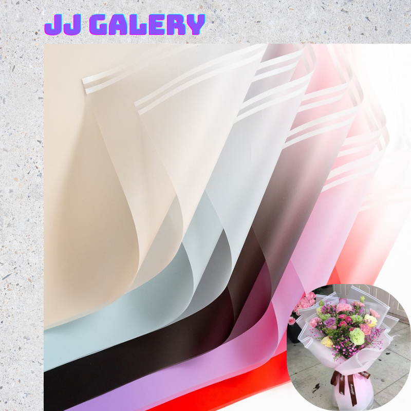 

Kertas buket gradient cellophane Flower Wrapping Paper Florist KB009