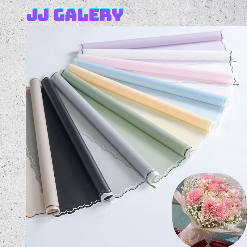 

Kertas Bunga Buket Varian List Cloud Awan Frame Transparan Flower Wrapping Paper Cellophane KB017