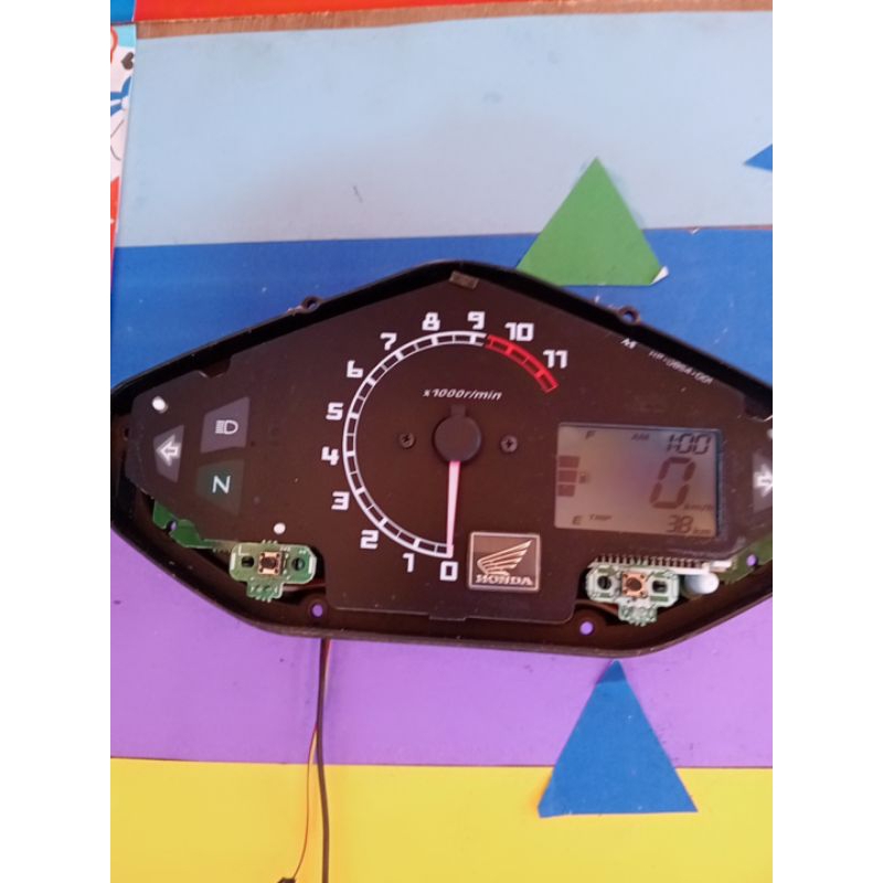 mesin speedometer megapro monoshock original second