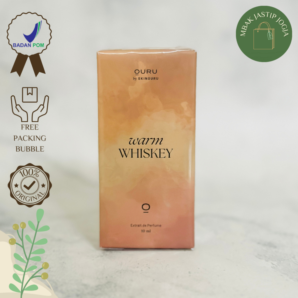 Ouru Skinouru Eau De Parfume EDP Warm Whiskey - Jardine Jasmine 10 ml