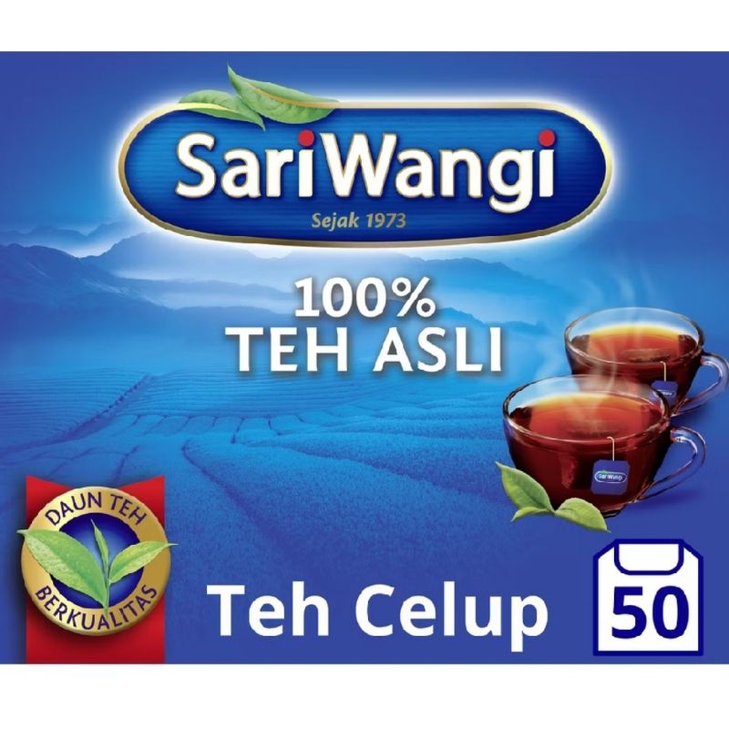 

SARIWANGI TEH CELUP HITAM ASLI 50'S