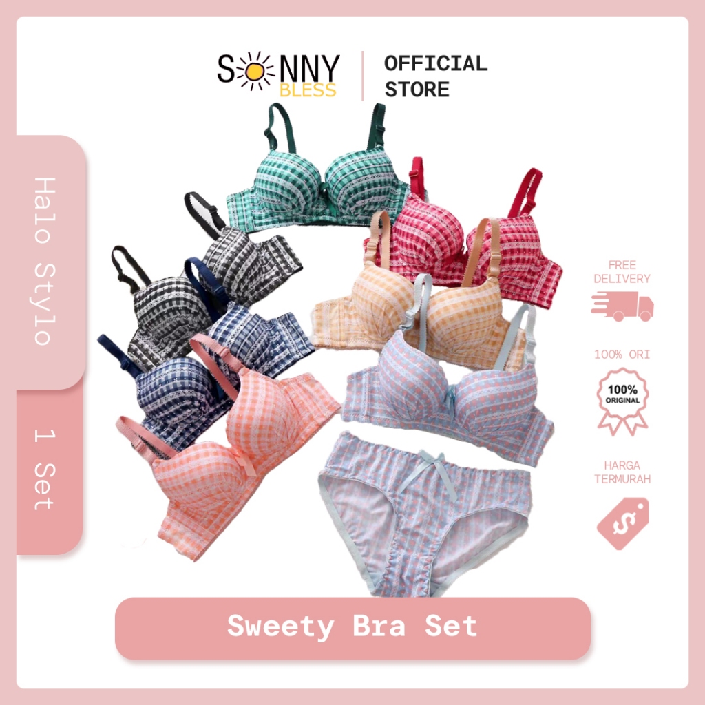 KHUSUS GROSIR -  Sweety Bra [ SET ] - BRA + PANTIES - 723