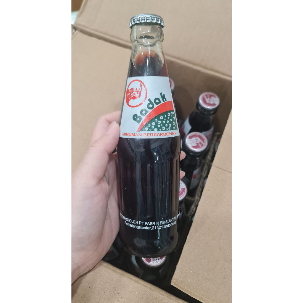Minuman Sarsi Cap Badak Sarsaparilla per botol