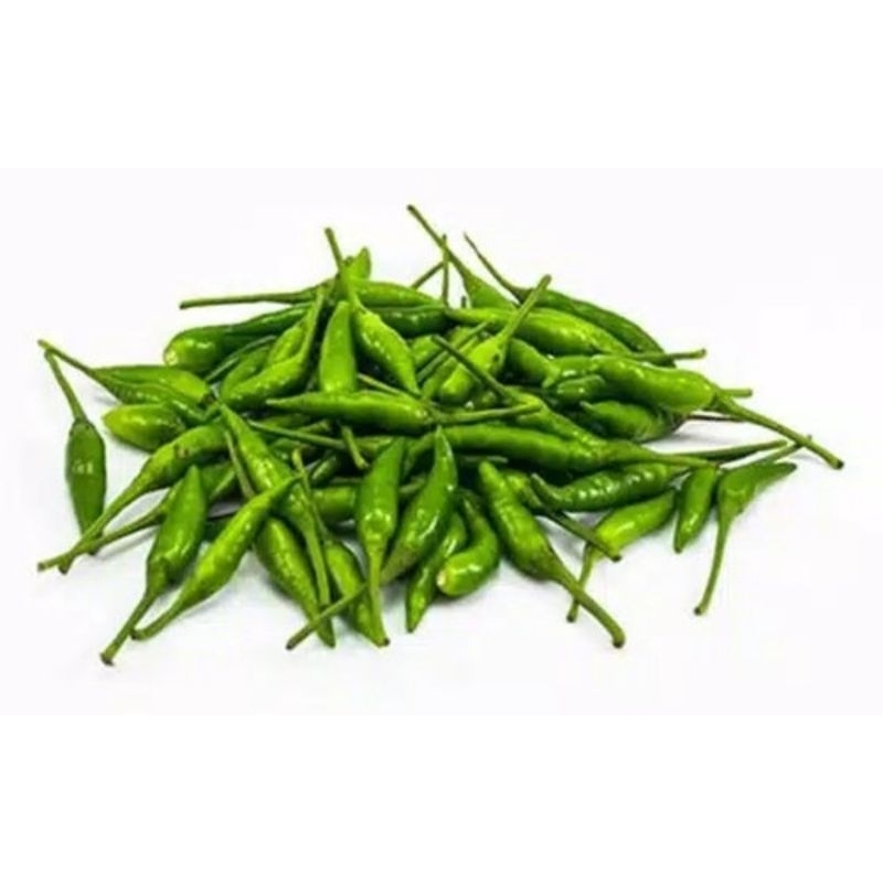 

cabe rawit hijau 100 gram