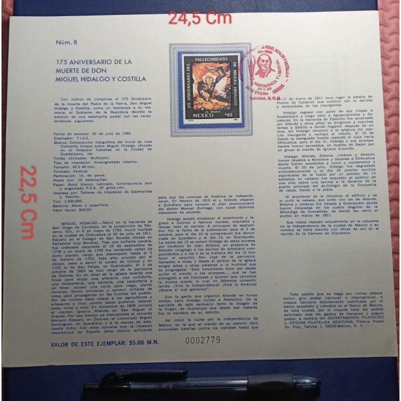 

Prangko Lawas LN MEXICO Sudah Ada Keteranganya Thn 1986