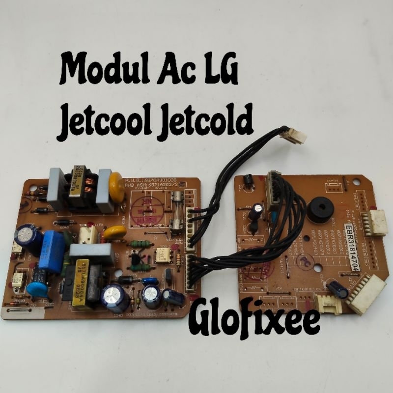 MODUL PCB AC LG JETCOOL JETGOLD 1 SET S07SL LG MODEL HS-C076QPA0 ORIGINAL