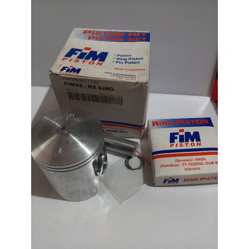 piston kit fim piston  fim set RX-King ov 100