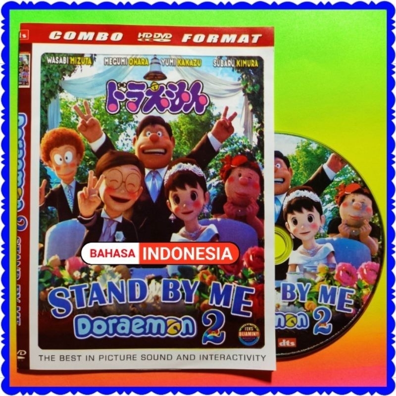 KASET DVD DORAEMON STAND BY ME 2 DUBBING BAHASA INDONESIA-LENGKAP FULL BOX