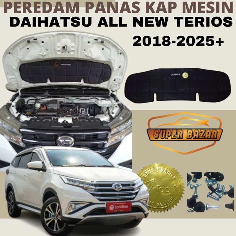 DAIHATSU ALL NEW TERIOS peredam panas kap mesin mobil