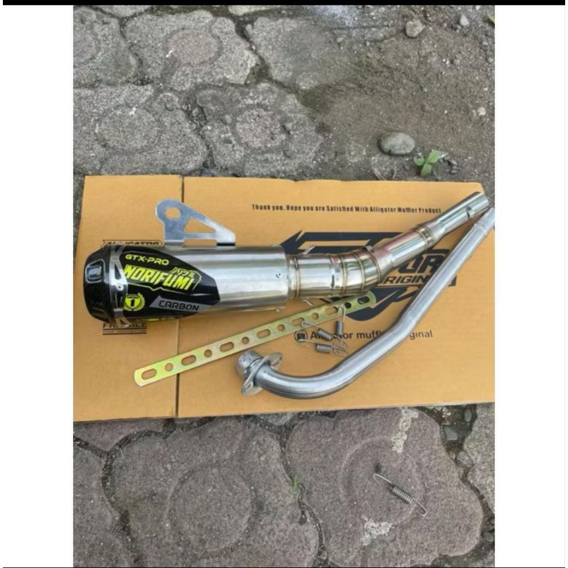 knalpot norifumi kolong crf klx dtracker wr155