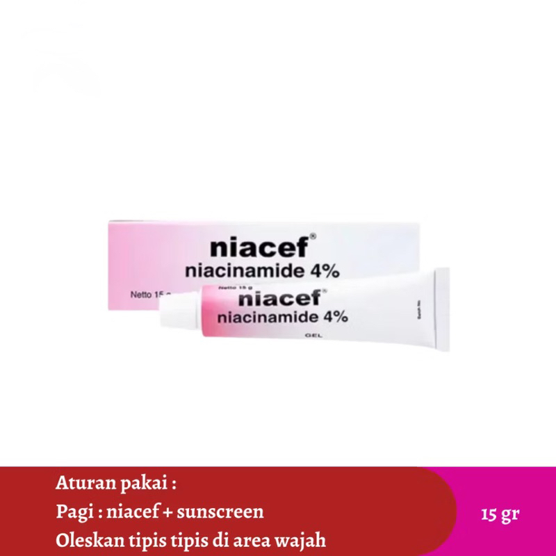 NIACEF NIACINAMIDE 4%