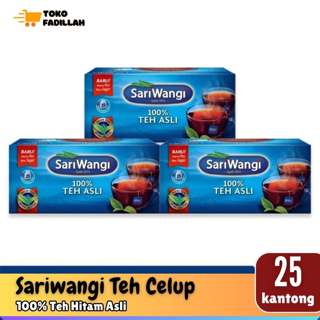 

Sariwangi Teh Celup Asli isi 25 Kantong