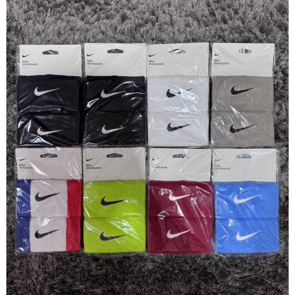 Wristband Padel Nike Tennis/Padel/Basket Swoosh isi 2 pcs