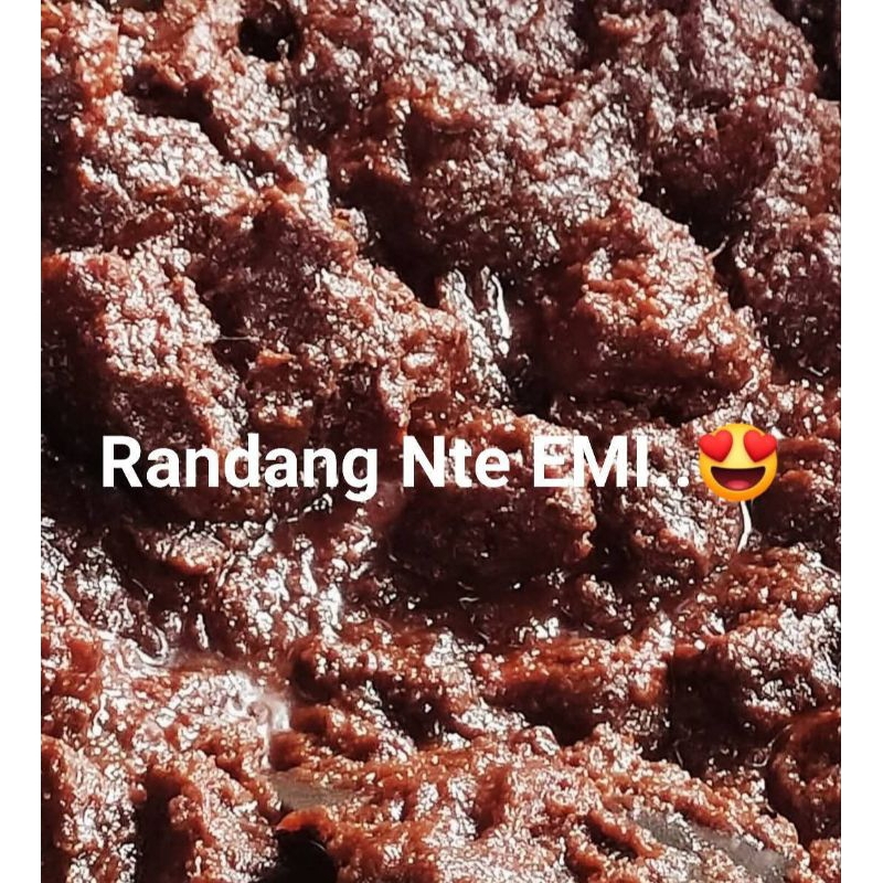 

Rendang nte Emi asli minang