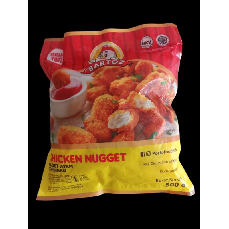 

BARTOZ CHICKEN NUGGET 500gr