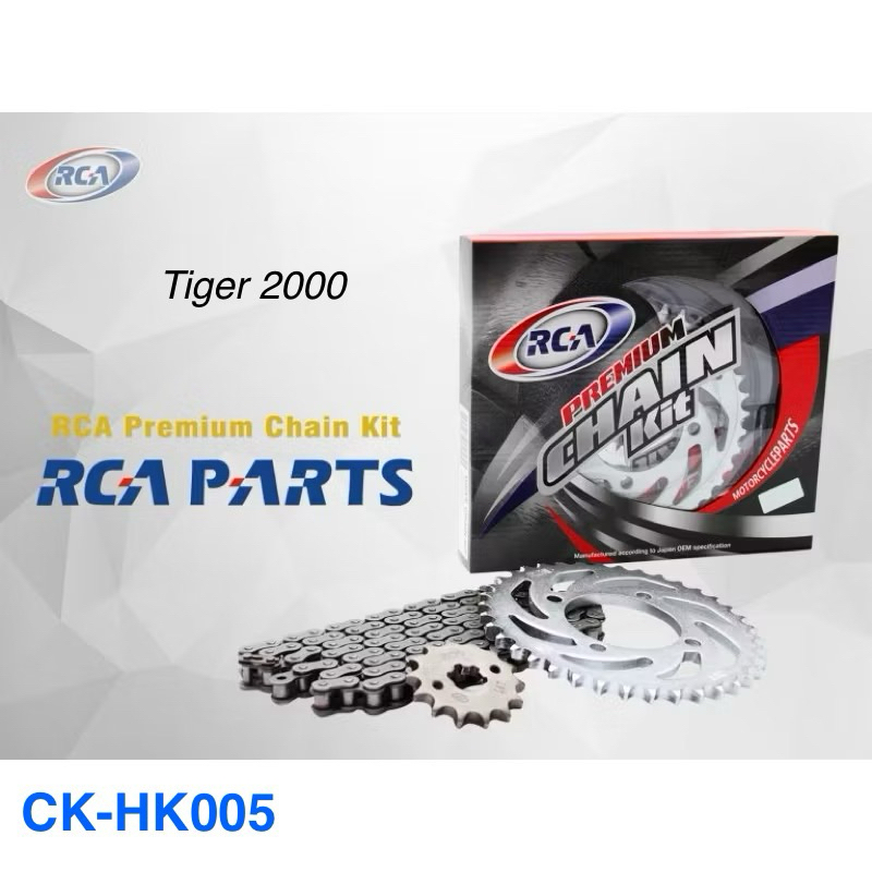 RCA PREMIUM CHAIN KIT GEAR SET TIGER 2000