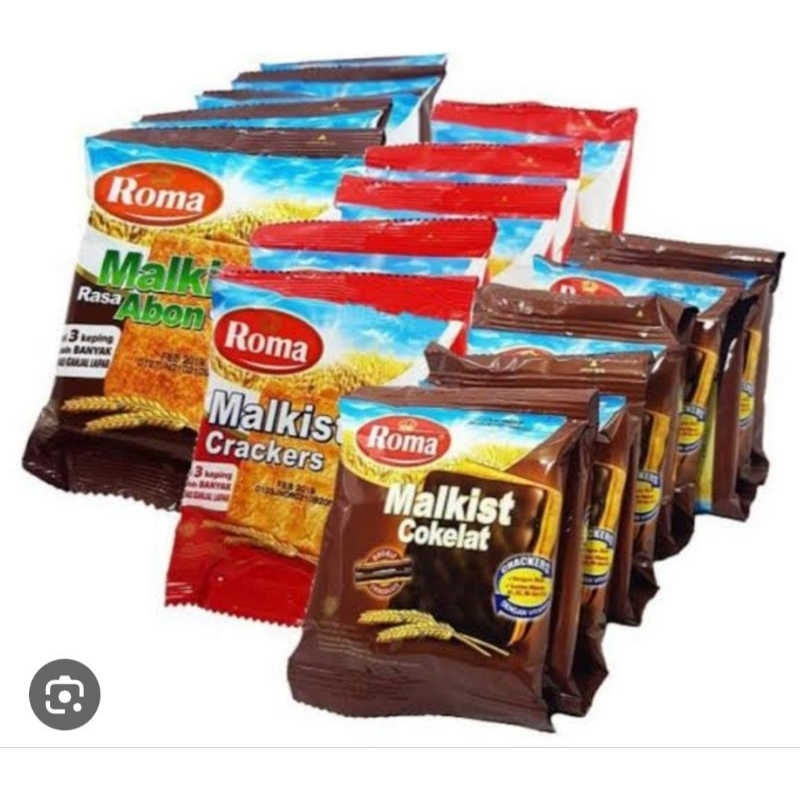 

Roma Malkist Gery Malkist ( Abon / Coklat / Keju /kelapa Kopyor / Crakers )