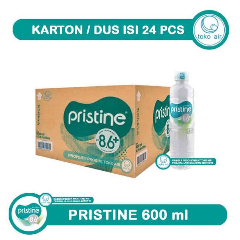 

[1 DUS] PRISTINE AIR MINERAL ISI 24 PCS @600 ML