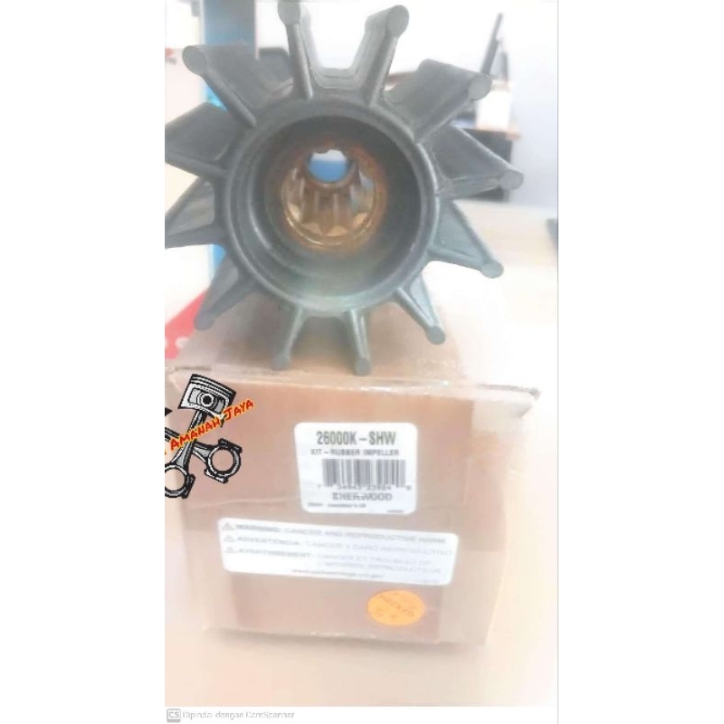 SHERWOOD 26000 RUBBER IMPELLER SHERWOOD 26000KASLI