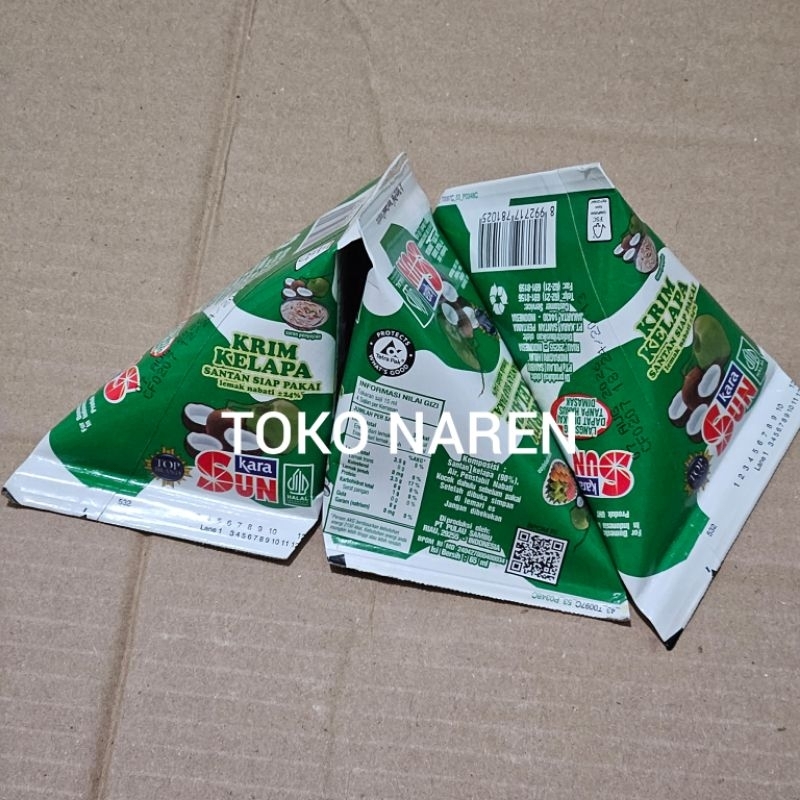 

SANTAN SUN KARA KEMASAN SEGITIGA 65ML DIJUAL ECERAN