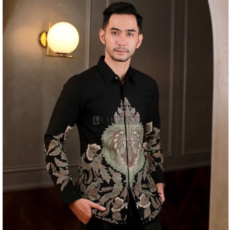 Kemeja Batik Pria Lengan Panjang Batik pria Kemeja pria Baju batik Original Size M L XL XXL