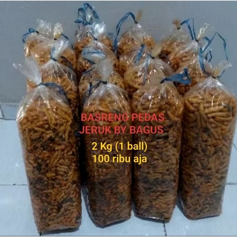 

Basreng Stik Pedas Daun Jeruk by Bagus 2 Kg (1 ball)