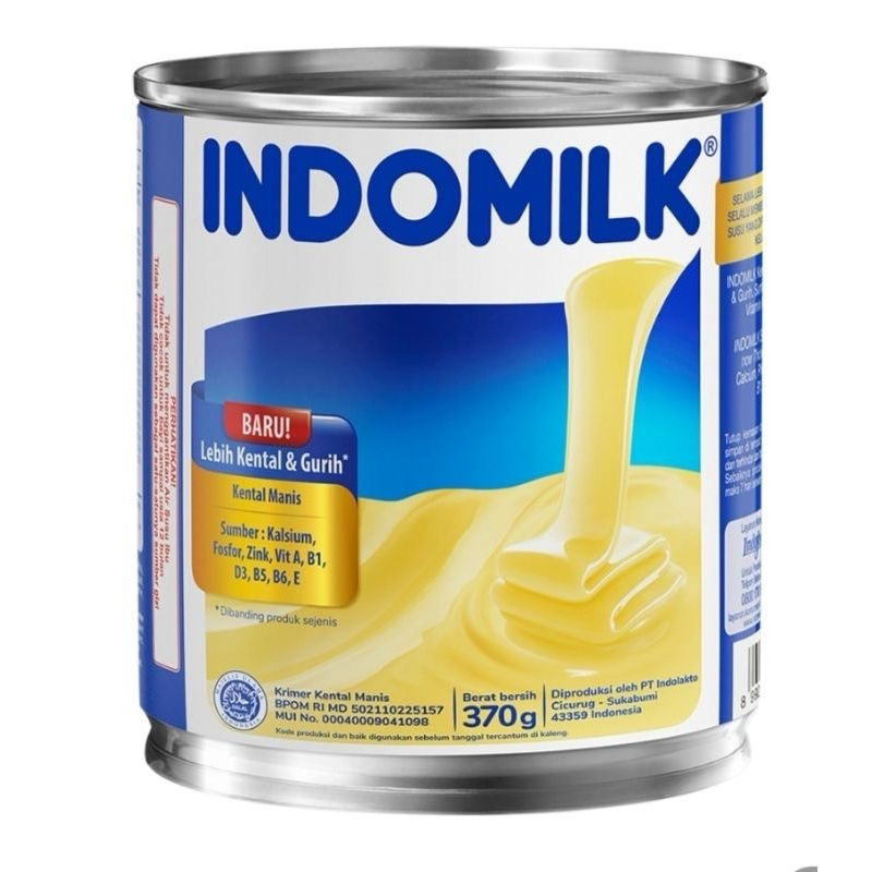 

INDOMILK SKM PUTIH 370gr susu kental manis