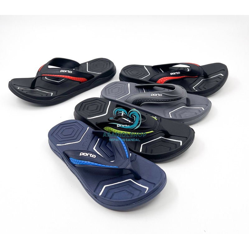 PORTO - SANDAL PORTO 1042M-1 JEPIT DEWASA / SANDAL JEPIT PORTO SIZE 30-44 TERMURAH / SANDAL JEPIT CA