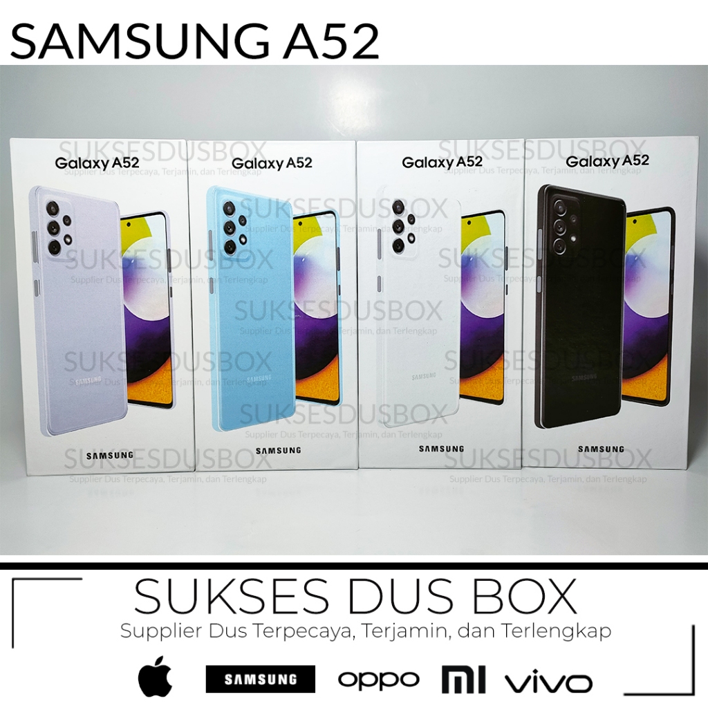 DUS BOX SAMSUNG A52 FREE STIKER & FULLSET AKSESORIS