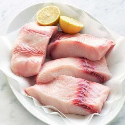 

Ikan Kakap Putih Fillet Segar 500gr / Ikan Kakap Fillet Segar Frozen