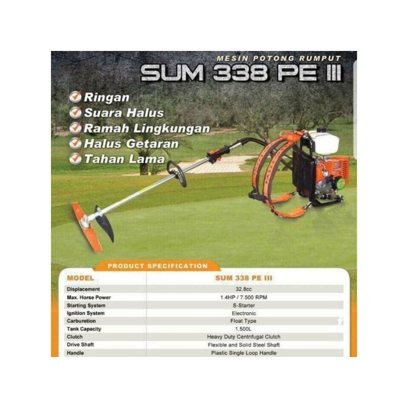 Mesin Potong Rumput Pro Tanaka SUM 338