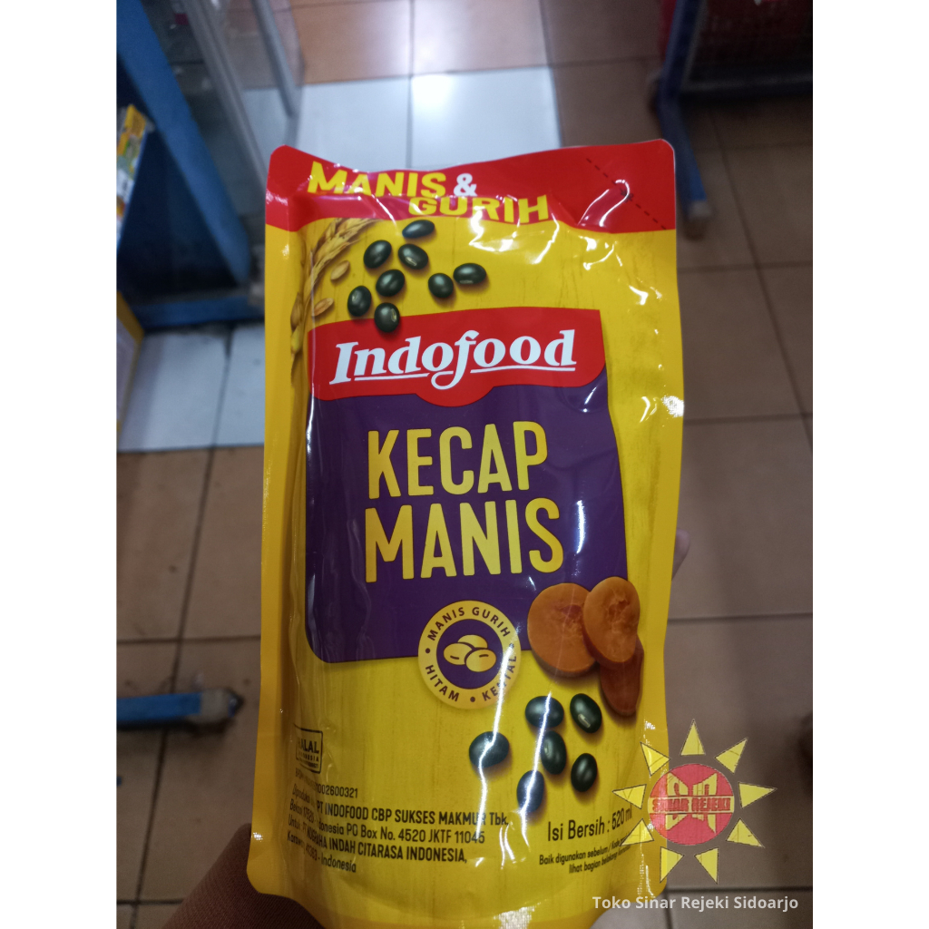 

Indofood Kecap Manis Kemasan Refill 520 ml