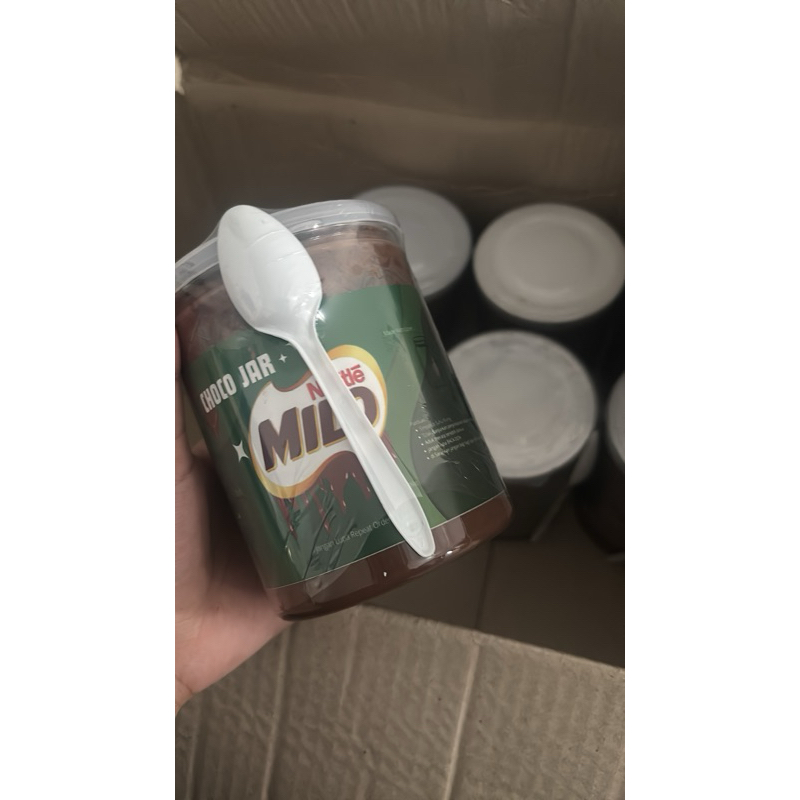 

milo choco jar