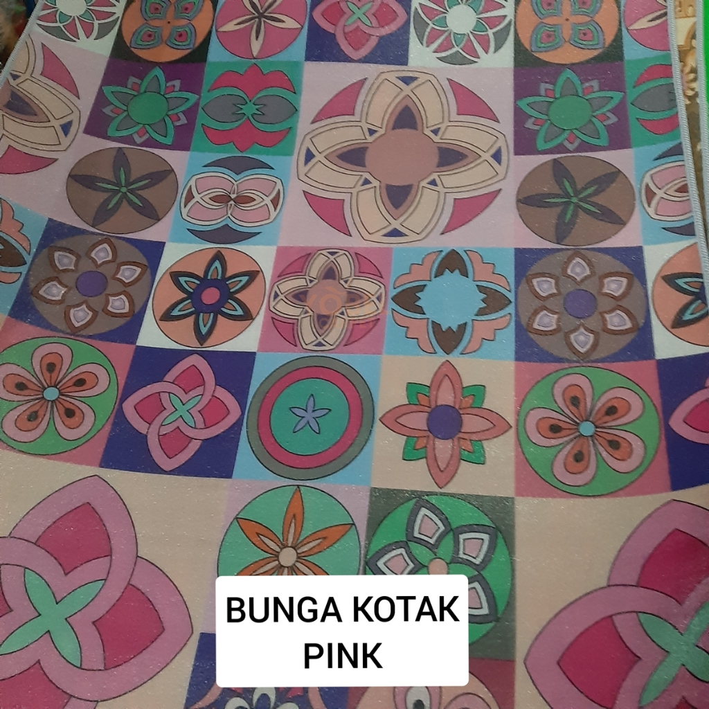 Karpet Tikar Lantai PE Foam Spons Plastik Korea Jumbo Tebal 180x180 Perlengkapan Dekorasi Rumah