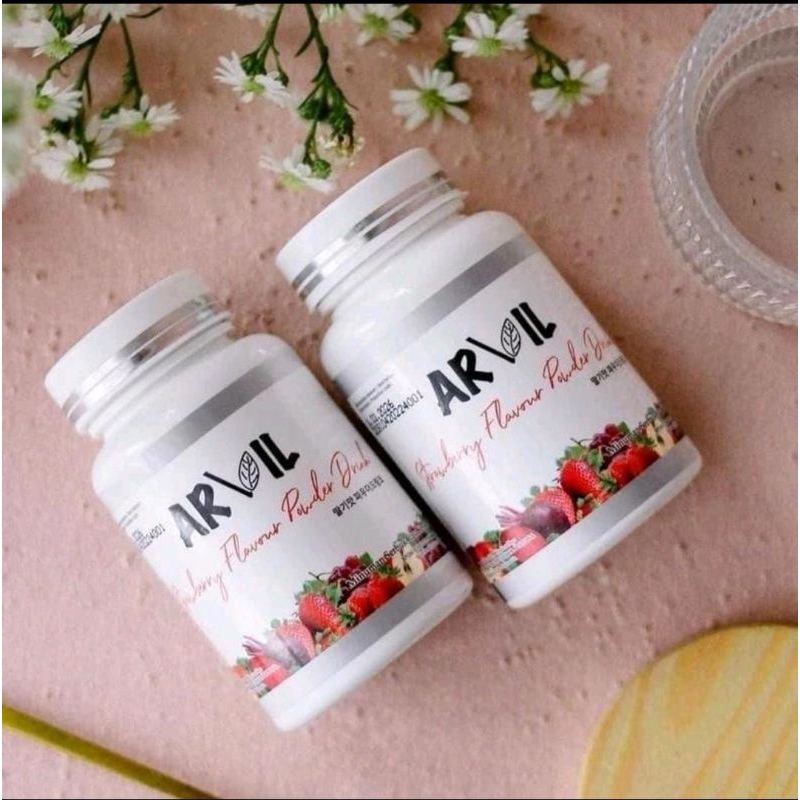 ARVIL GLUTA DRINK (infus whitening aman bpom halal)