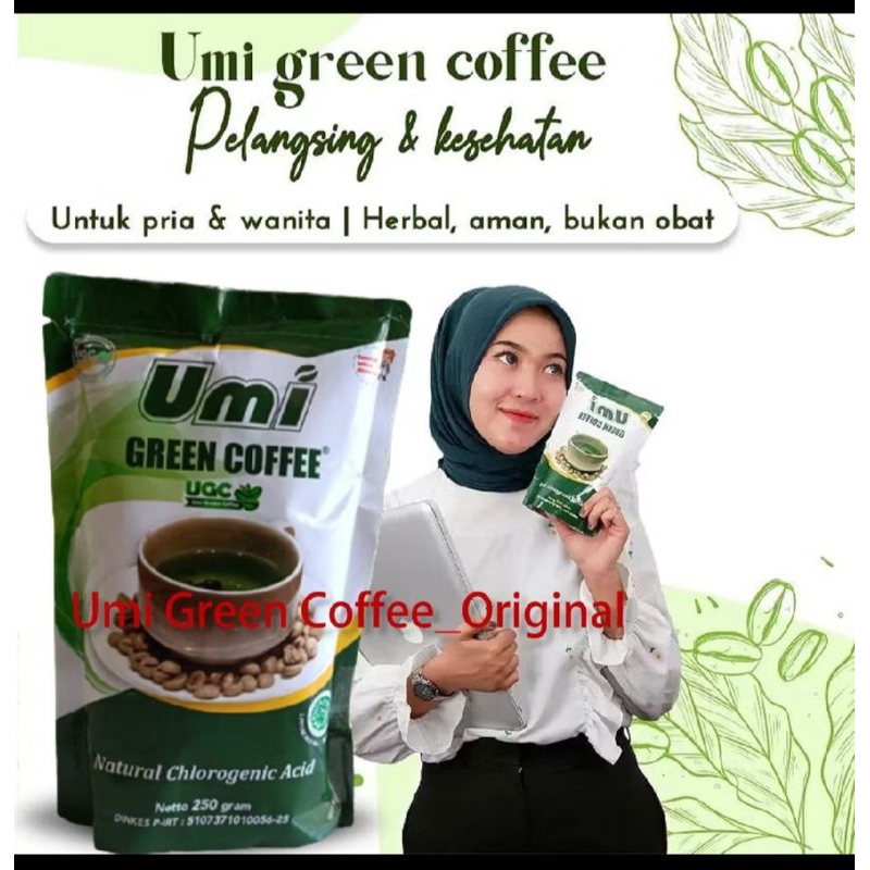 UGC UMI GREEN COFFEE kopi kesehatan kopi alami kopi herbal