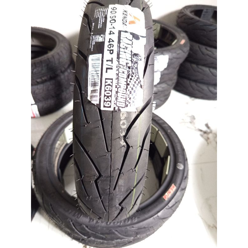 Ban Motor Matic Ban Kenda Compound Racing 90/90 Ring 14