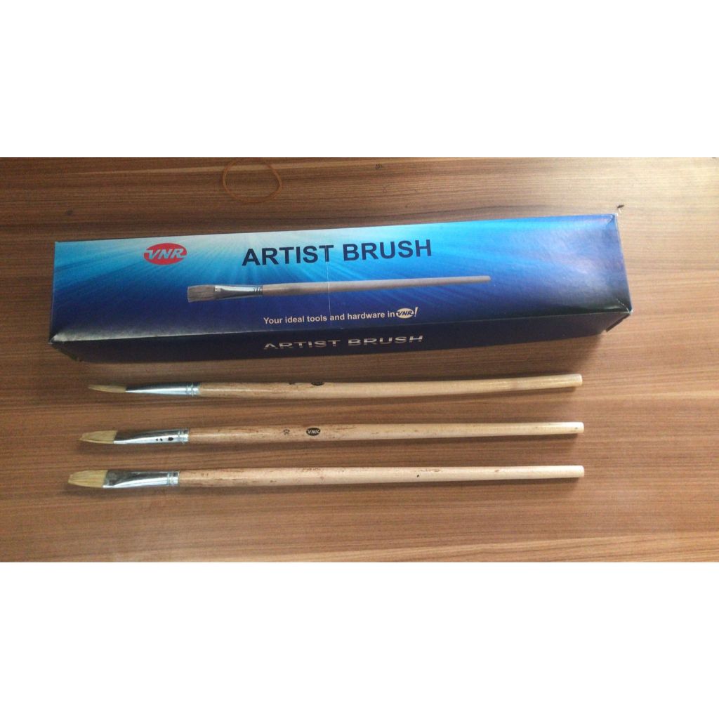 

Kuas Lukis No. 8 - 10 / Koas Gambar Cat Air / Brush Cat Akrilik Acrylic