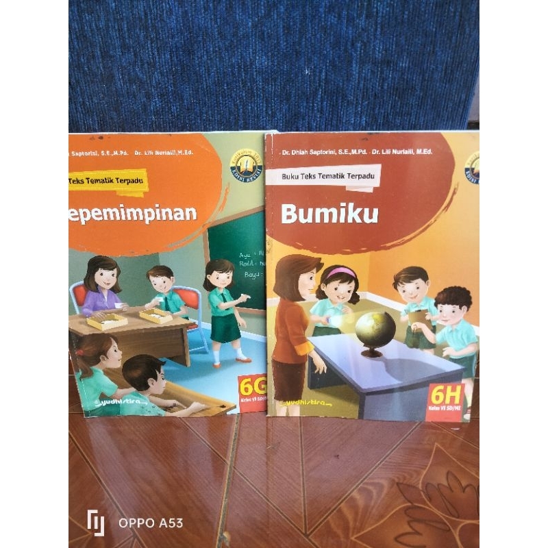Buku Teks Tematik Terpadu SD KELAS 6 .G,H K13 Yudistira