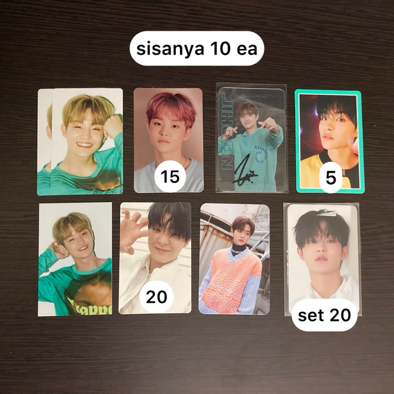 [BACA DESC] JIHOON PC Photocard Treasure Album Senja Chapter 1 2 3 YGTH YG Select Thai Maung POB Ben
