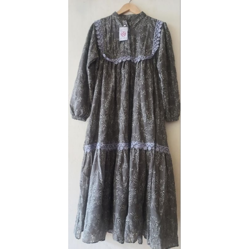 Midi Katbol warna Hijau Army