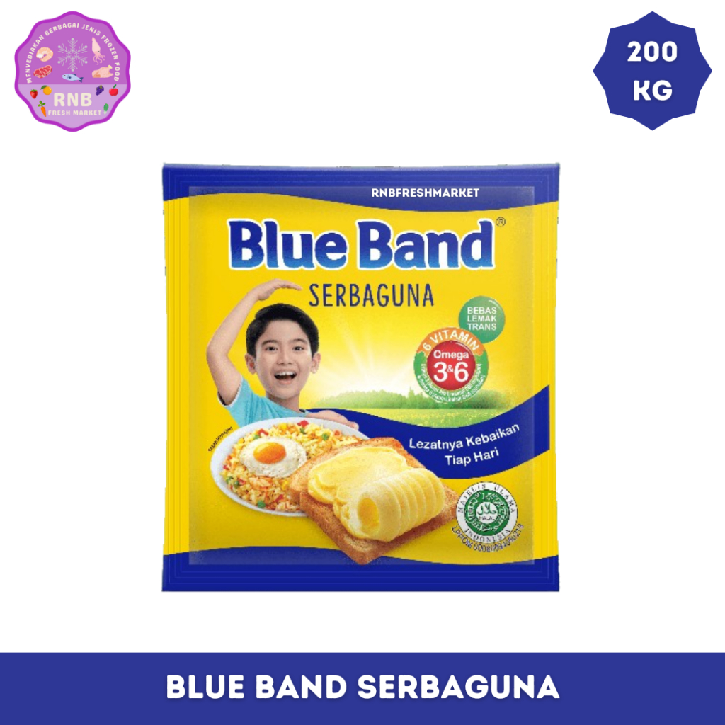 

Blue Band Serbaguna Netto 200 Gram