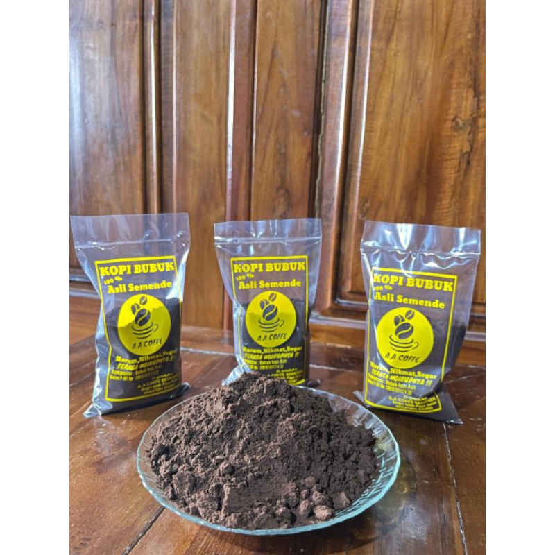 

kopi bubuk Robusta murni asli Semendo 100 gram