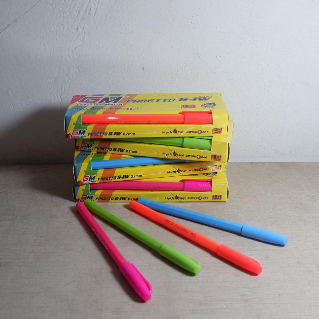 

Pulpen Murah Gajah Mada Paretto S-1 Warna 0.7mm