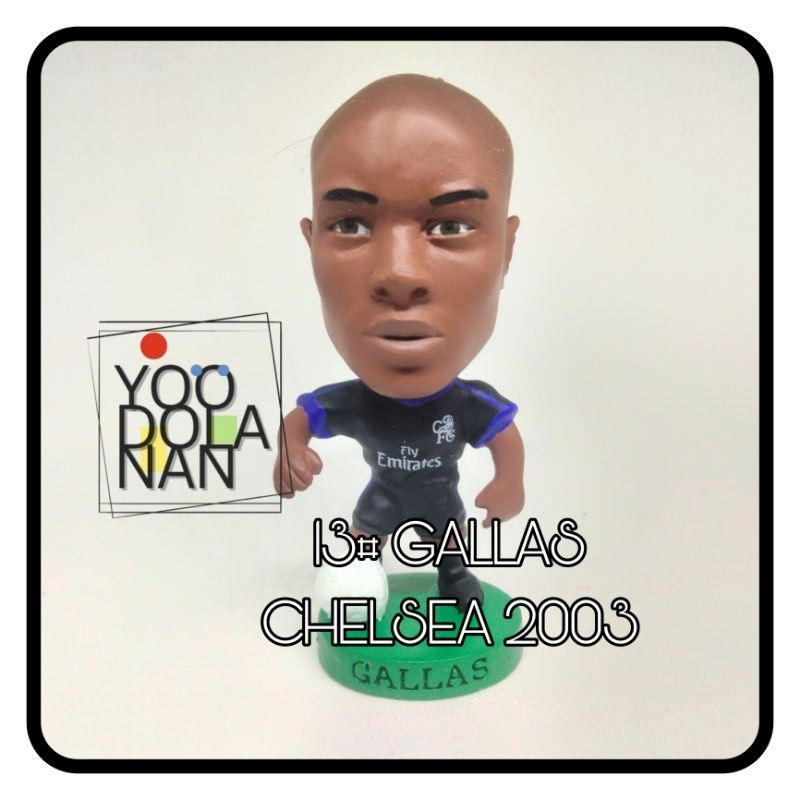 5# GALLAS - CHELSEA 2003 CORINTHIAN PROSTARS FIGURE PEMAIN BOLA