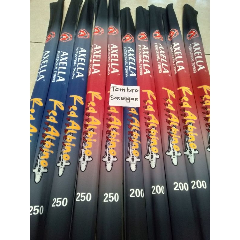 Tegek lele axella red albino 200 dan 250